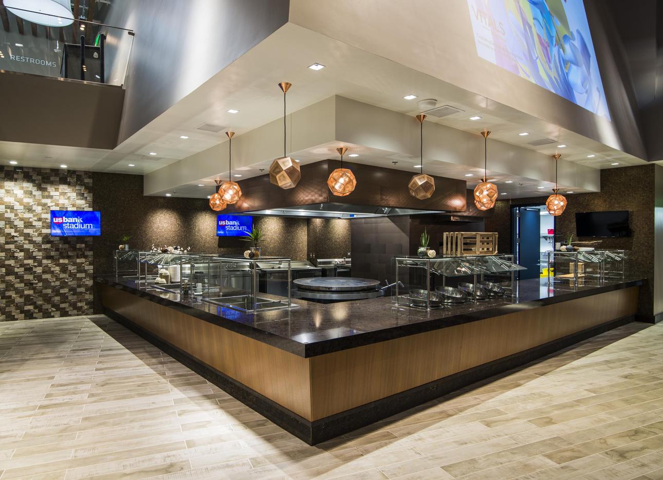 Photo Tiffany Daniels, Mortenson Construction, Courtesy of SMG & U.S. Bank Stadium