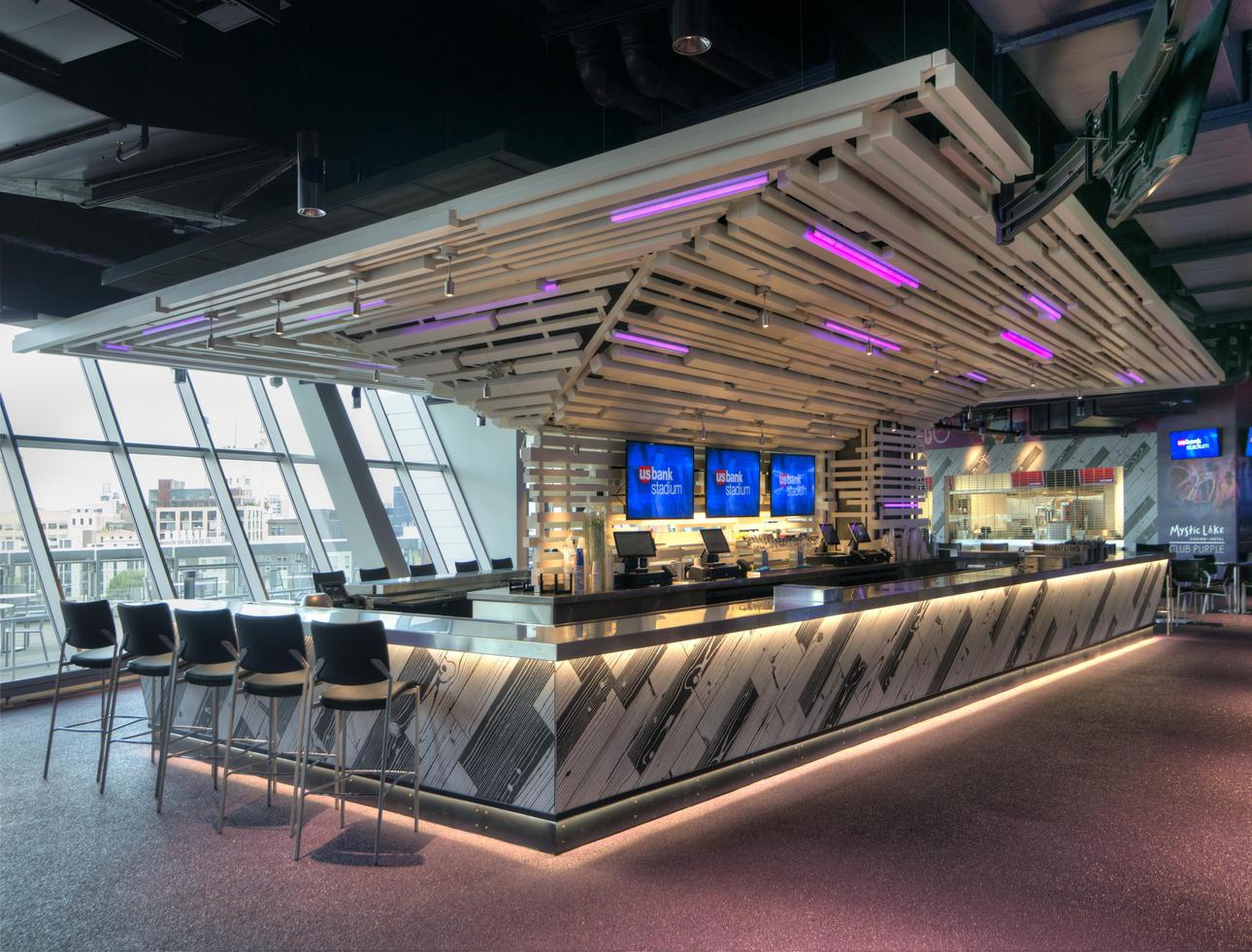 Photo Tiffany Daniels, Mortenson Construction, Courtesy of SMG & U.S. Bank Stadium
